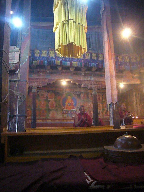 Travel - India - Ladakh - Thikse - The Top - Prayers